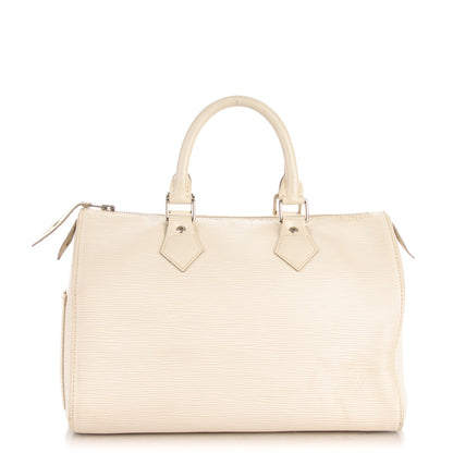 Louis Vuitton Epi Speedy 25 Ivory 1 of 10