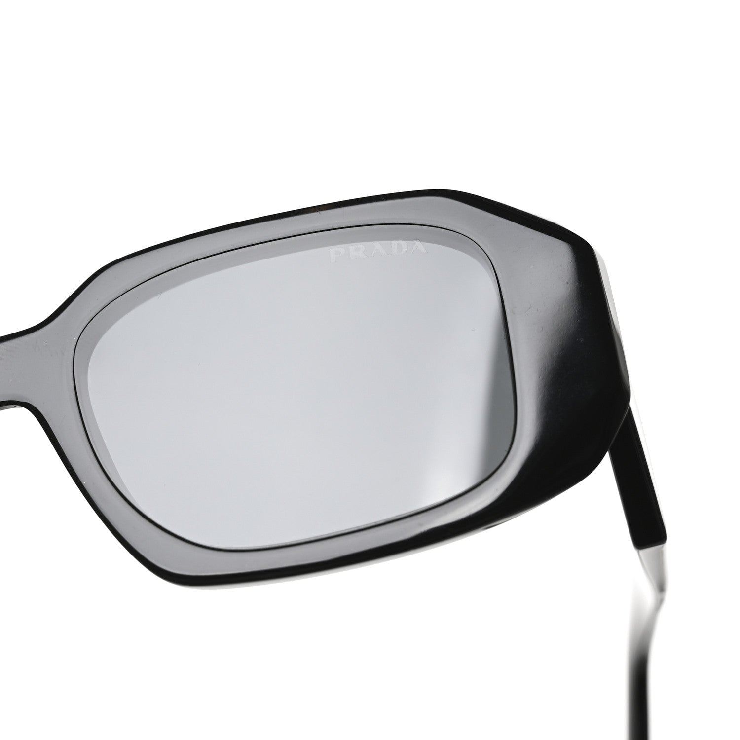 Prada Acetate Symbole Sunglasses SPR 17W Black 7 of 8