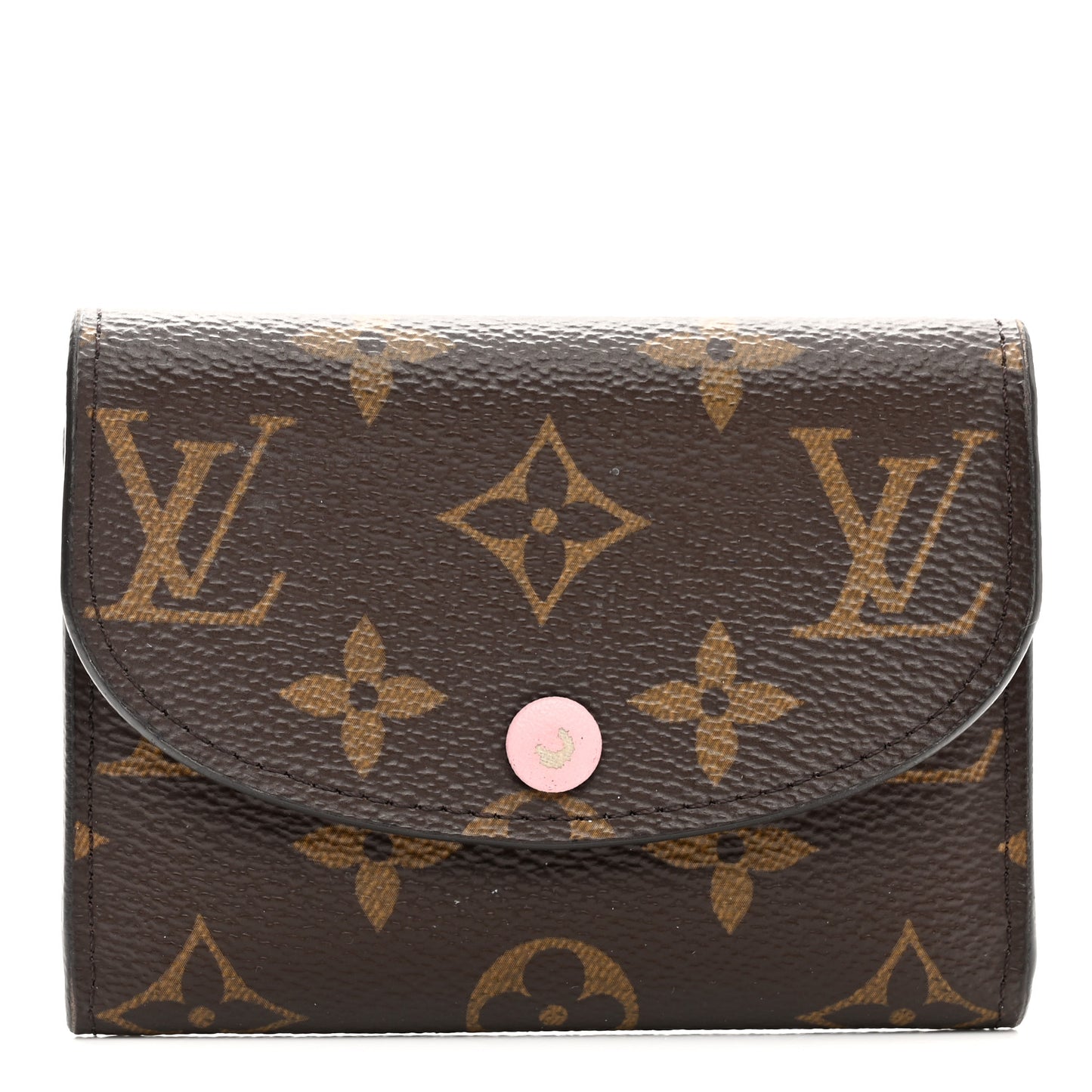 Monogram Rosalie Coin Purse Rose Ballerine
