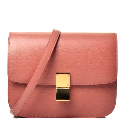 Celine Liege Medium Classic Box Flap Bag Terracotta 1 of 10