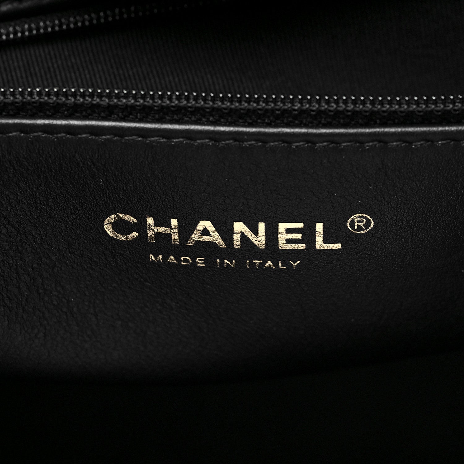 Chanel Shearling Large Deauville Tote Black 7 of 10