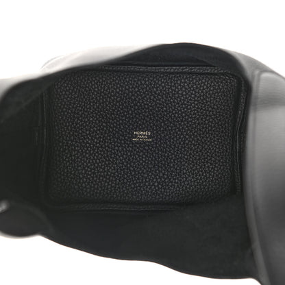 Hermes Taurillon Clemence Picotin Lock 18 PM Black 5 of 11