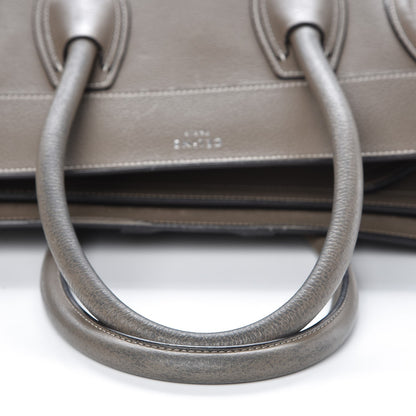 Celine Drummed Calfskin Mini Luggage Souris 25 of 26