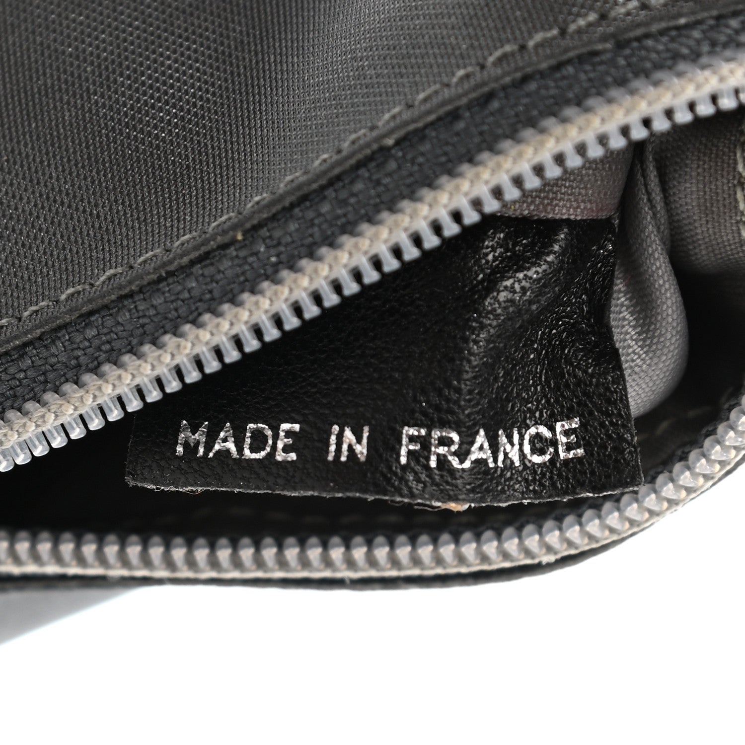 Chanel Nylon Mini Pouch Grey 7 of 10