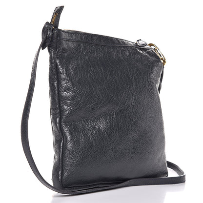 Balenciaga Agneau Giant 12 Gold Hardware Flat Crossbody Anthracite 3 of 7