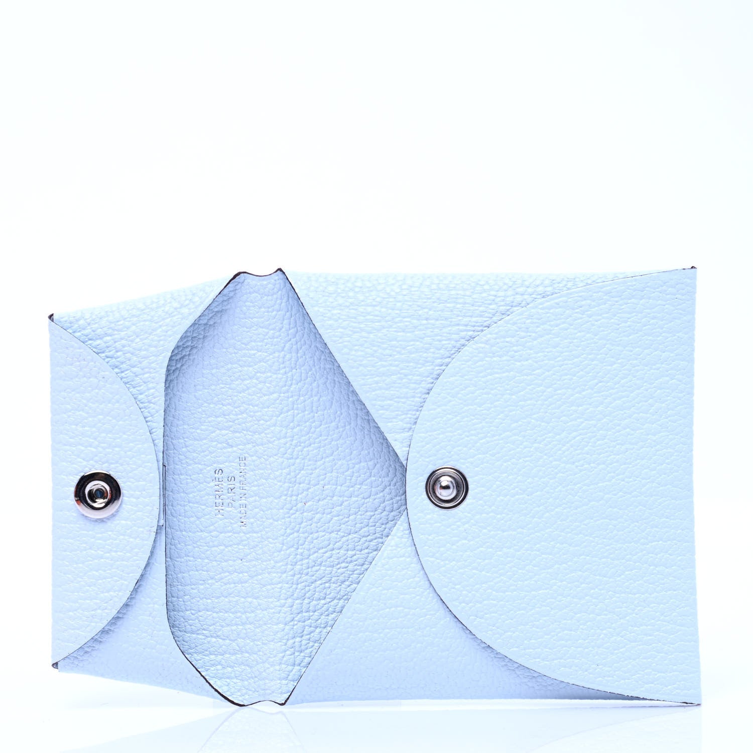 Hermes Chevre Mysore Bastia Coin Purse Bleu Brume 3 of 4