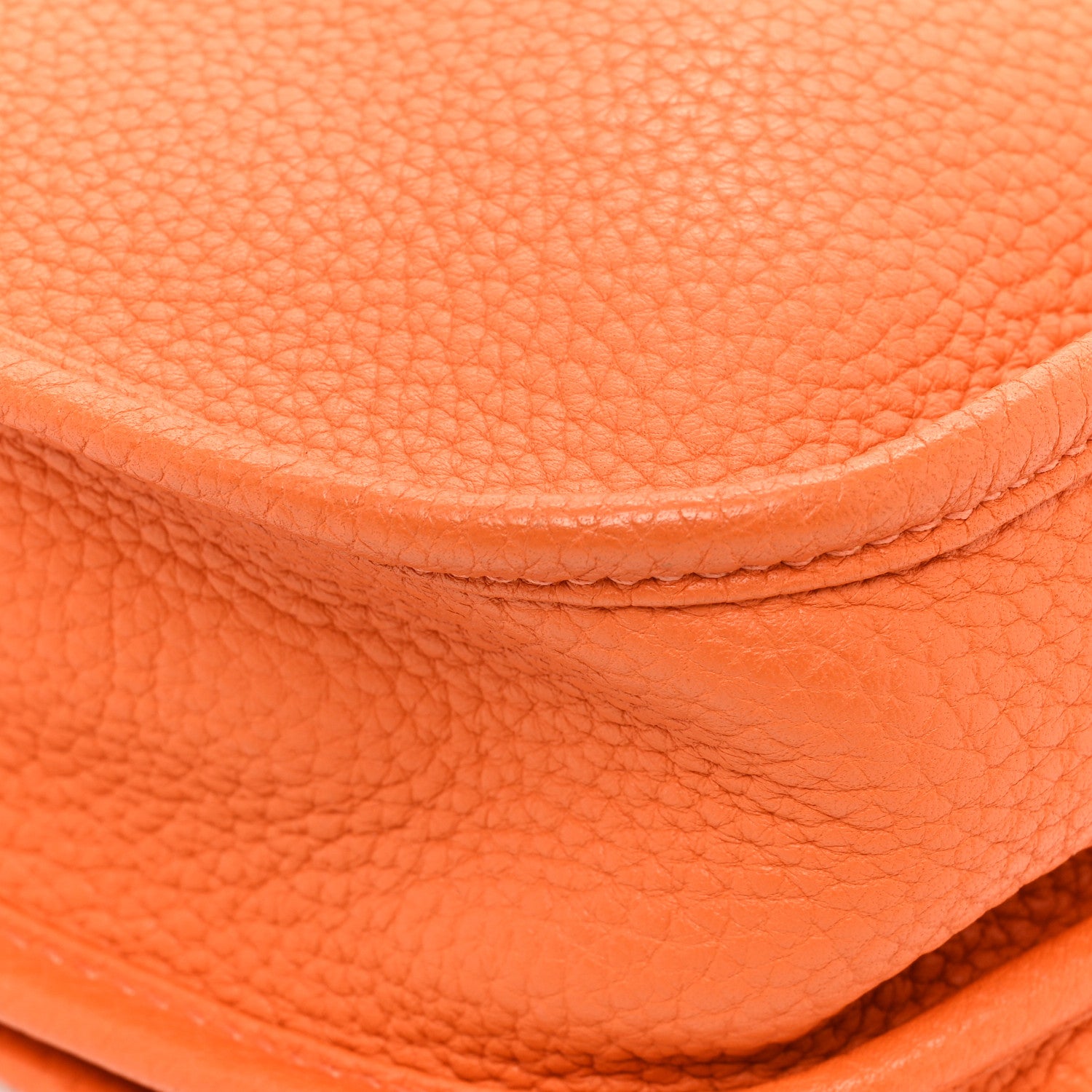 Hermes Taurillon Clemence Evelyne III PM Orange 13 of 13