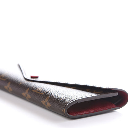 Louis Vuitton Monogram Josephine Wallet Red 10 of 10