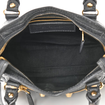 Balenciaga Agneau Giant 12 Gold Hardware Mini City Gris Fossile 5 of 20