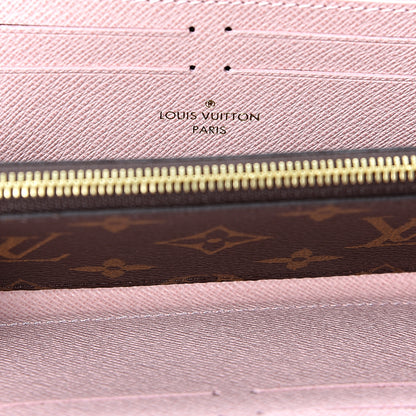 Louis Vuitton Monogram Clemence Wallet Rose Ballerine 5 of 9