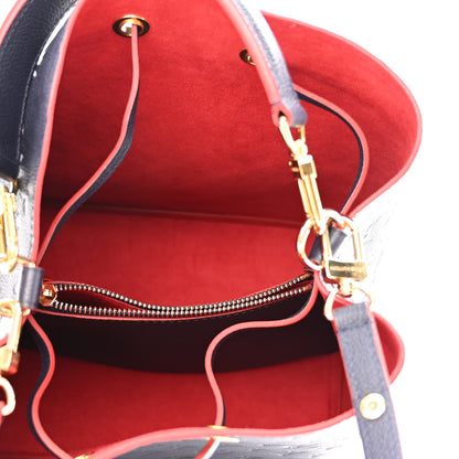 Louis Vuitton Empreinte Neonoe MM Marine Rouge 5 of 10