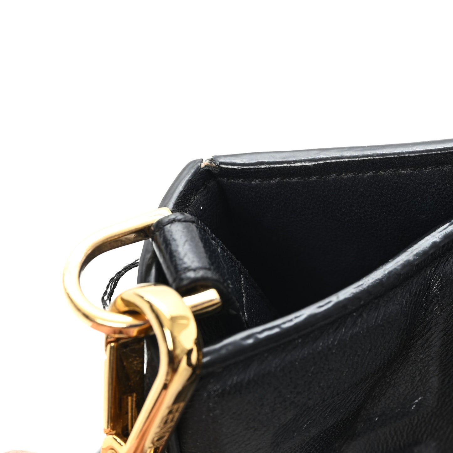 Nappa FF 1974 Embossed Small FF Tote Black