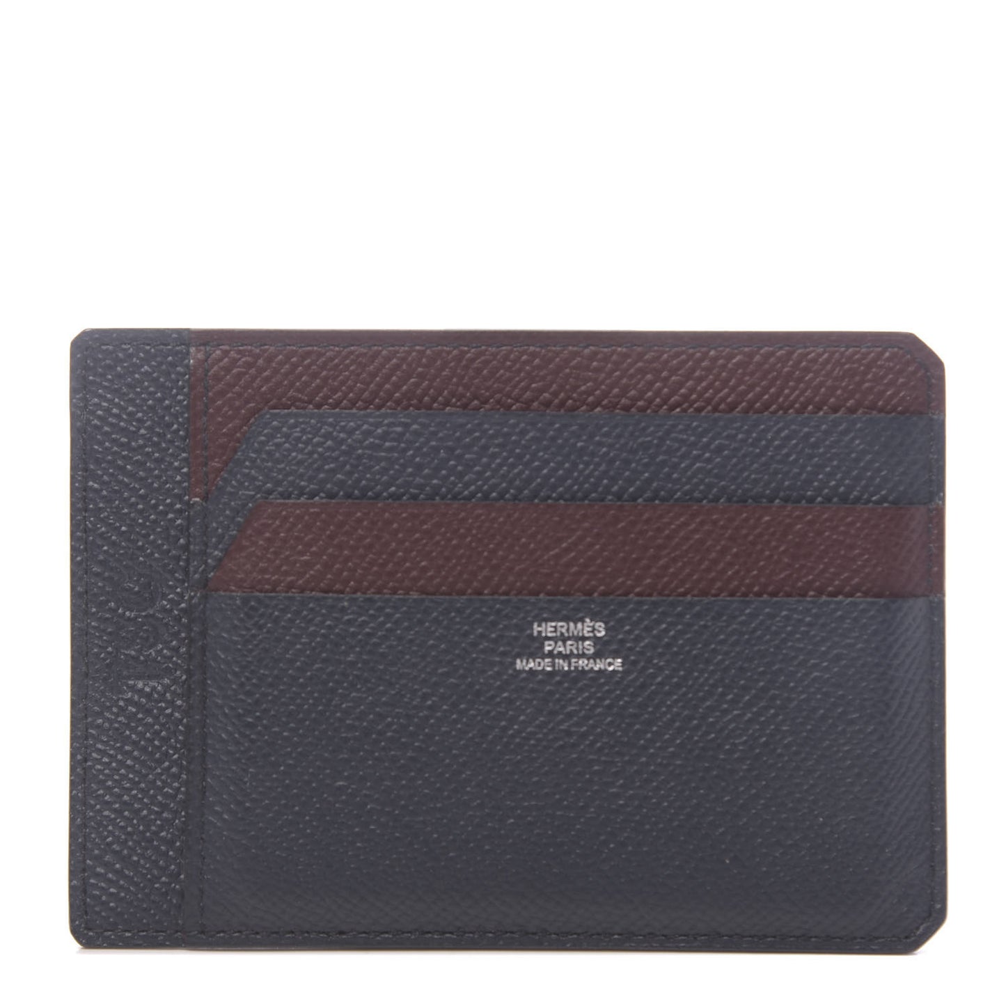 Epsom City 8CC Colorblock Card Holder Bleu Indigo Bordeaux