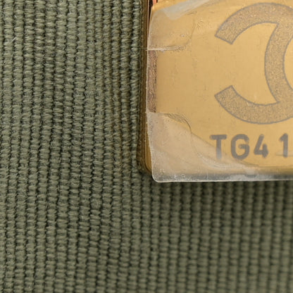 Chanel Caviar Quilted Mini Bracelet On Chain Flap Green 7 of 13