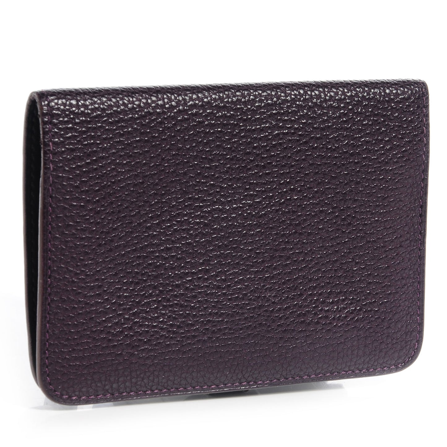 Togo Dogon Compact Wallet Raisin