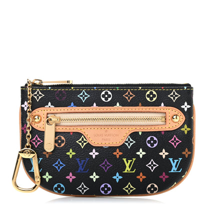 Louis Vuitton Monogram Multicolor Pochette Plate MM Black 1 of 4