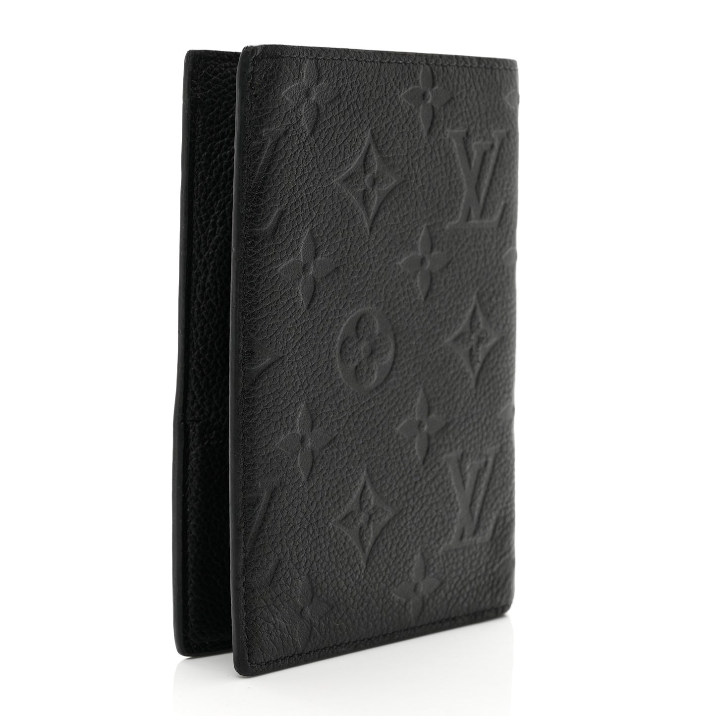 Empreinte Monogram Passport Cover Black