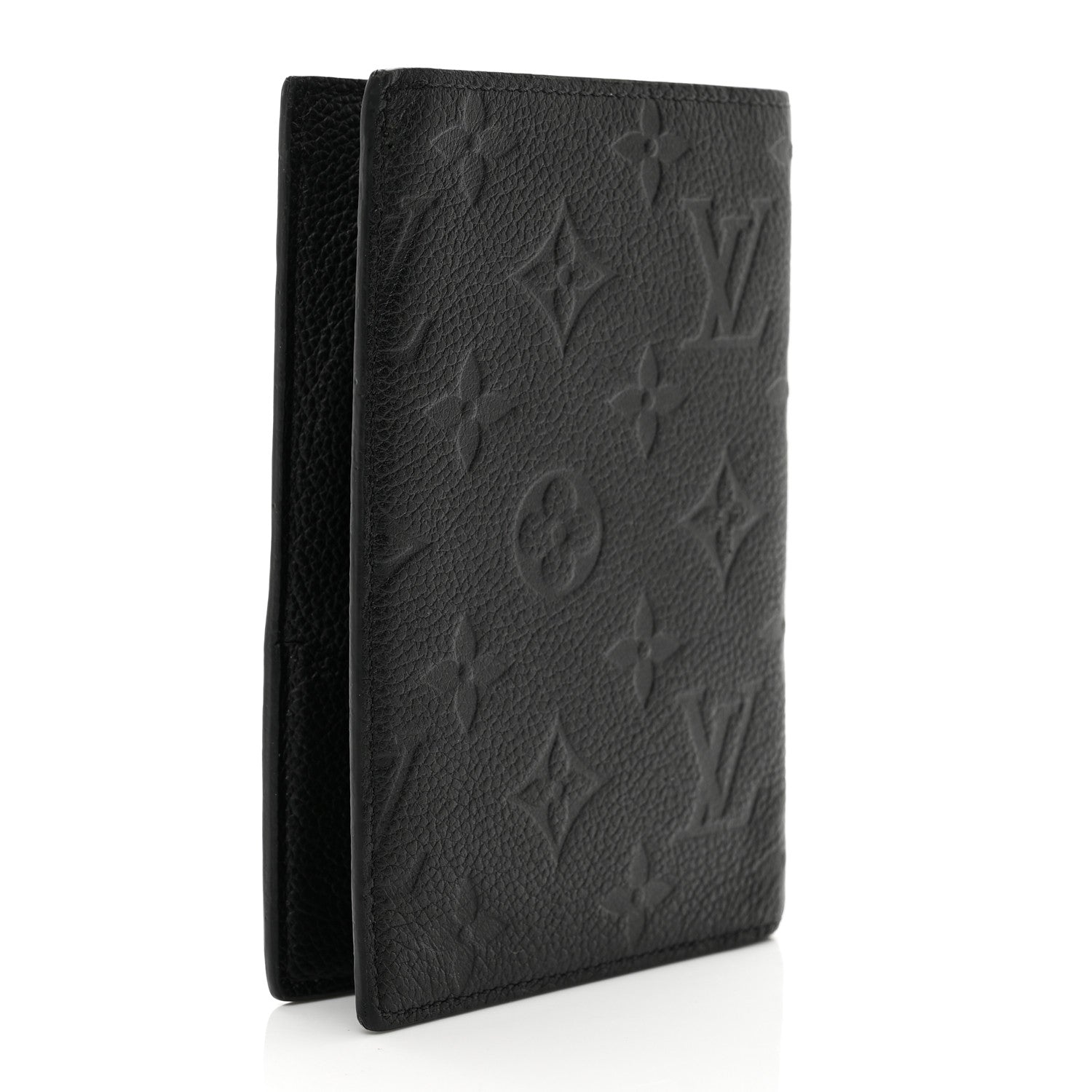Louis Vuitton Empreinte Monogram Passport Cover Black 3 of 8