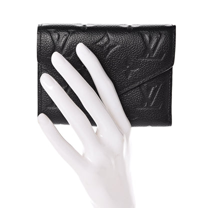 Louis Vuitton Empreinte Victorine Wallet Black 2 of 8