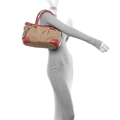 Gucci Diamante Medium Sukey Top Handle Bag Coral 2 of 21
