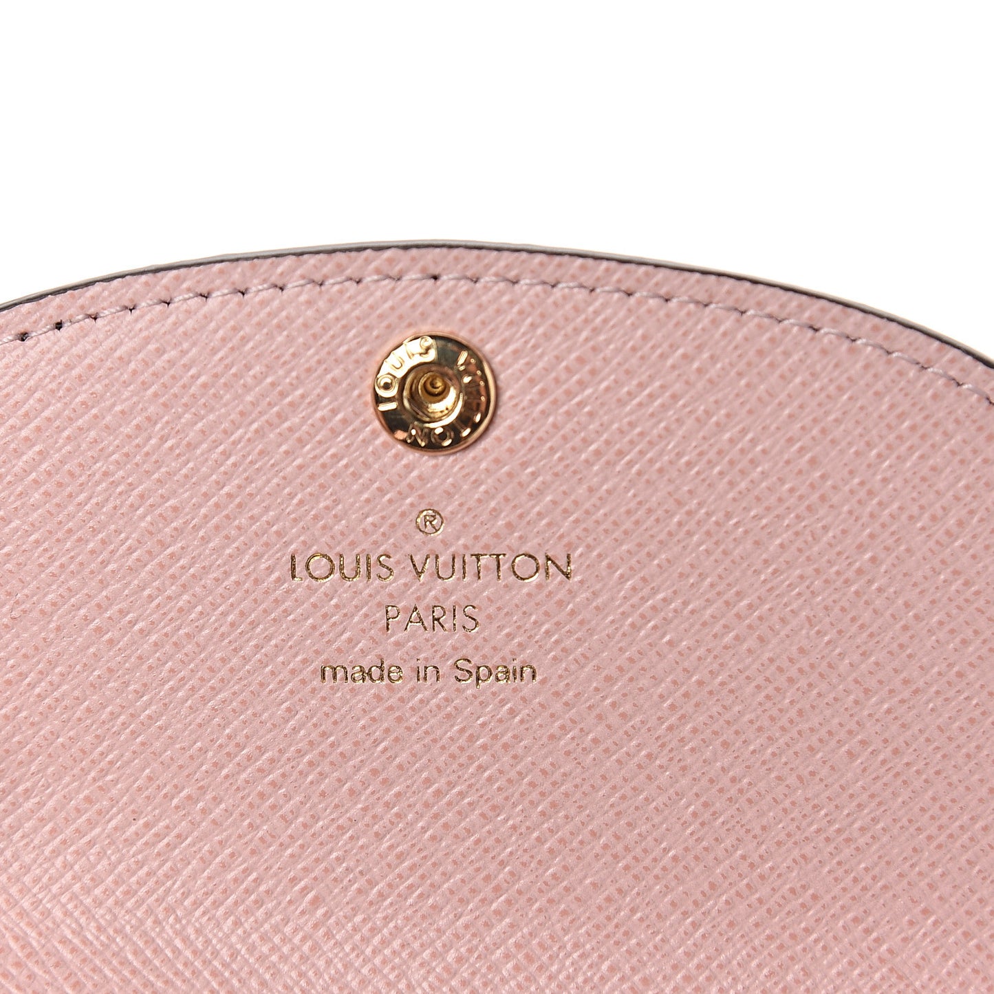 Monogram Rosalie Coin Purse Rose Ballerine