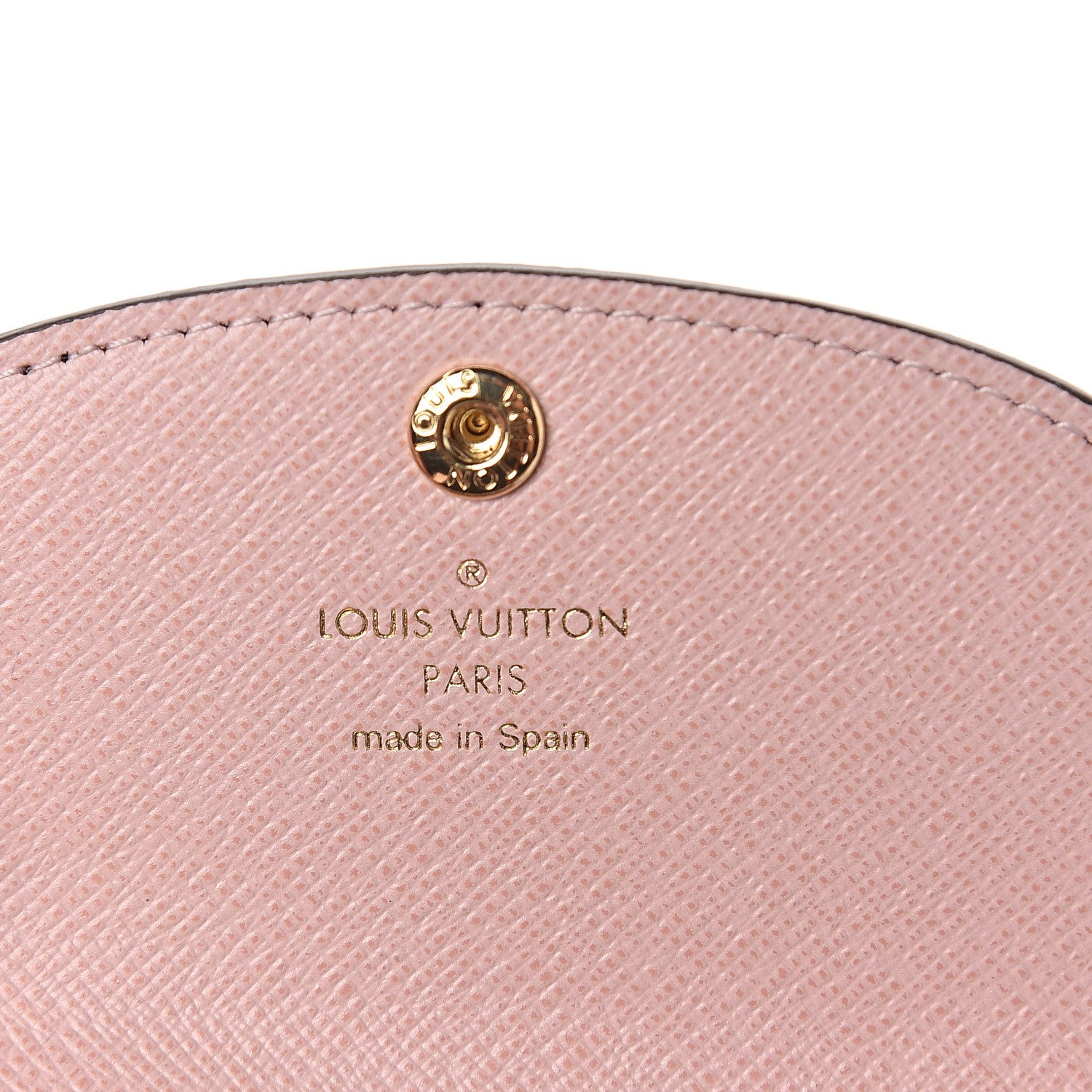 Louis Vuitton Monogram Rosalie Coin Purse Rose Ballerine 5 of 5