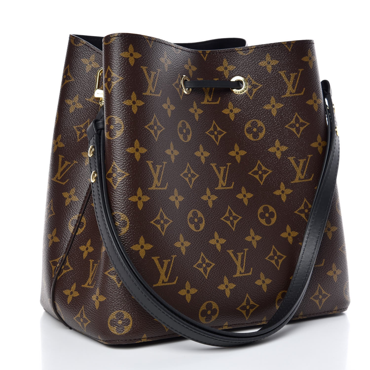 Louis Vuitton Monogram Neonoe MM Black 3 of 11