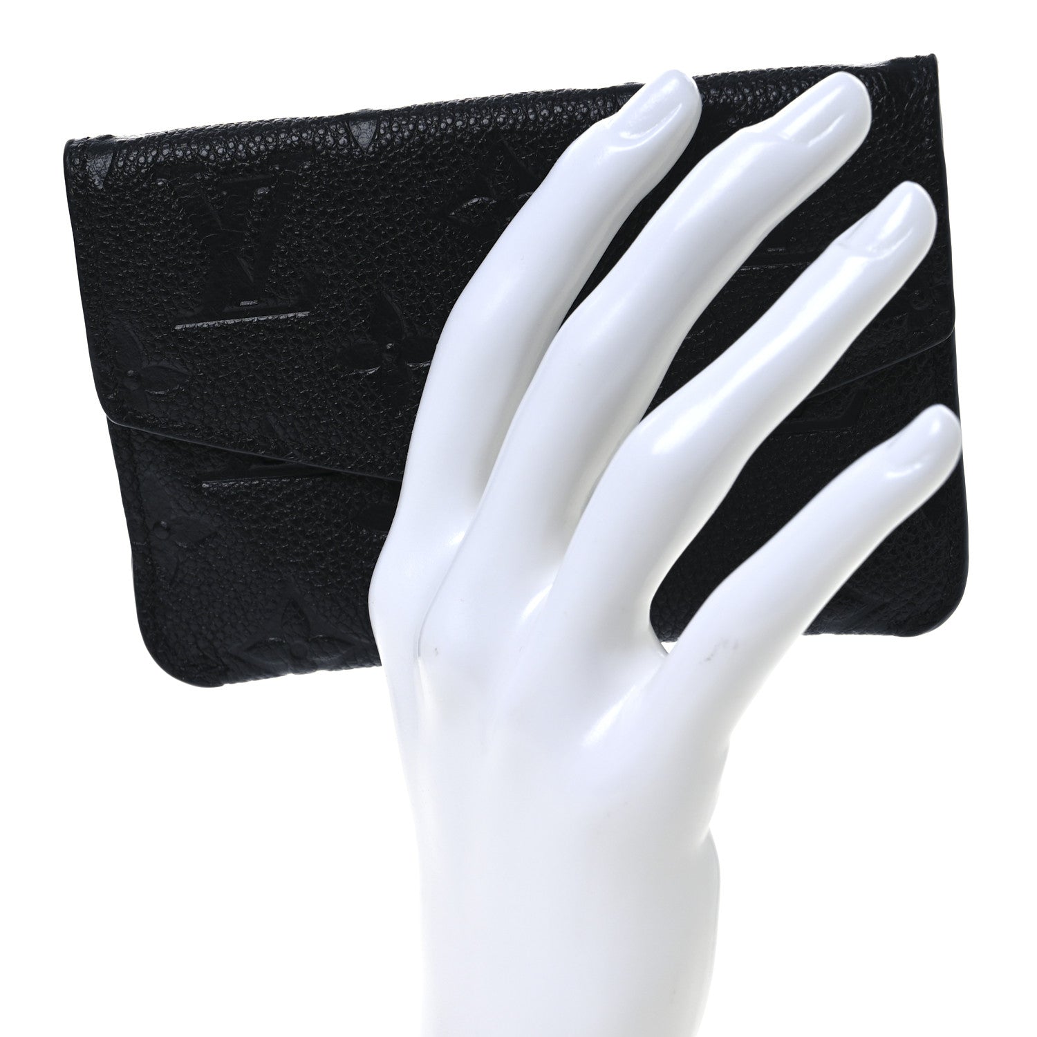 Louis Vuitton Empreinte Key Pouch Black 2 of 6