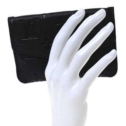 Louis Vuitton Empreinte Key Pouch Black 2 of 6