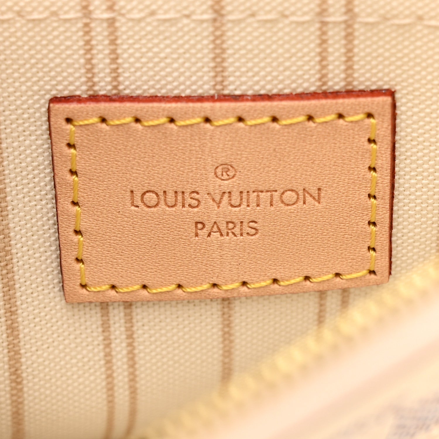 Louis Vuitton Damier Azur Neverfull MM GM Pochette 6 of 7