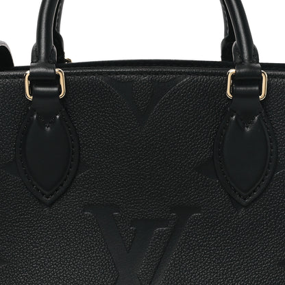Louis Vuitton Empreinte Monogram Giant Onthego PM Black 7 of 9