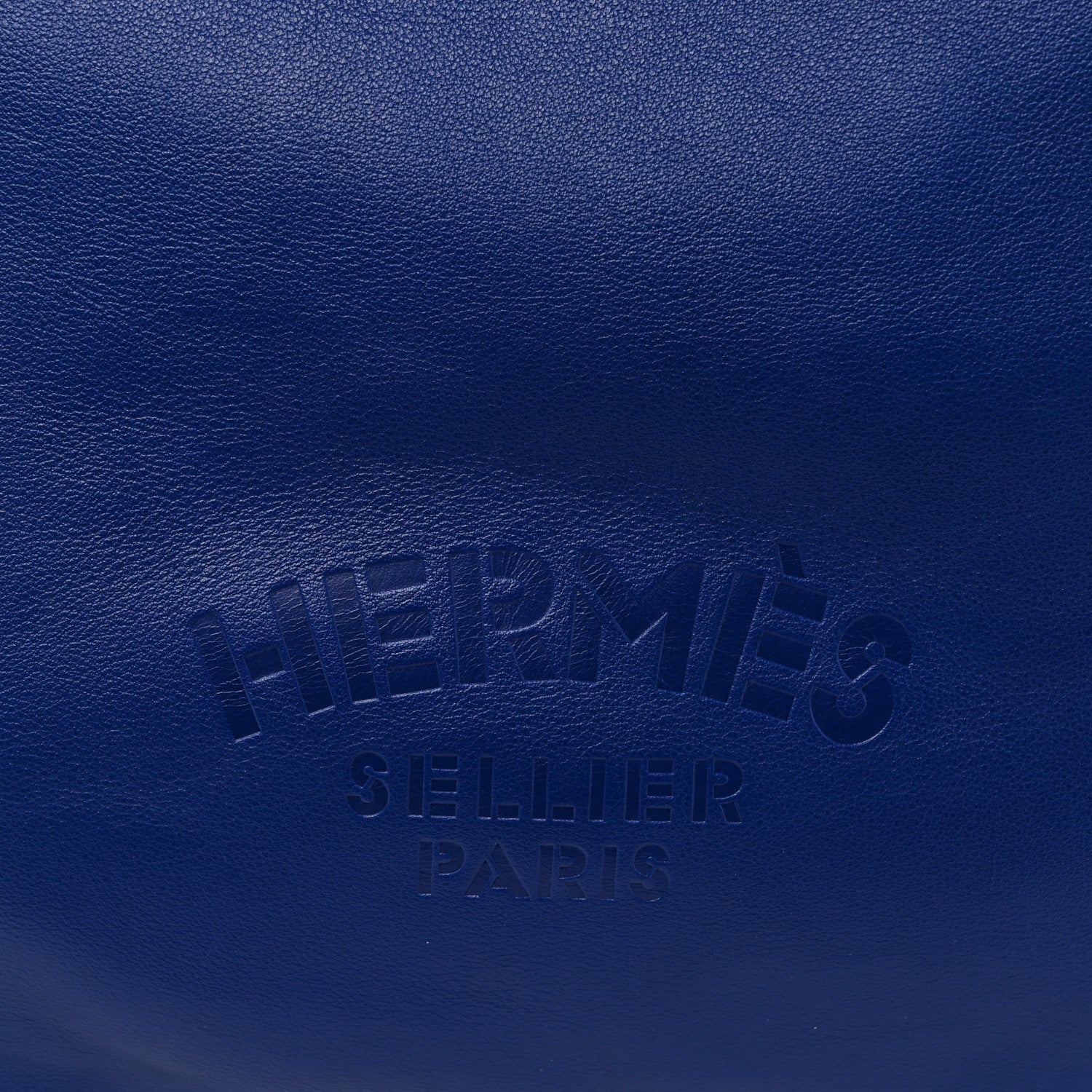 Hermes Cheri Calfskin Bridado Backpack Bleu Electrique 7 of 9