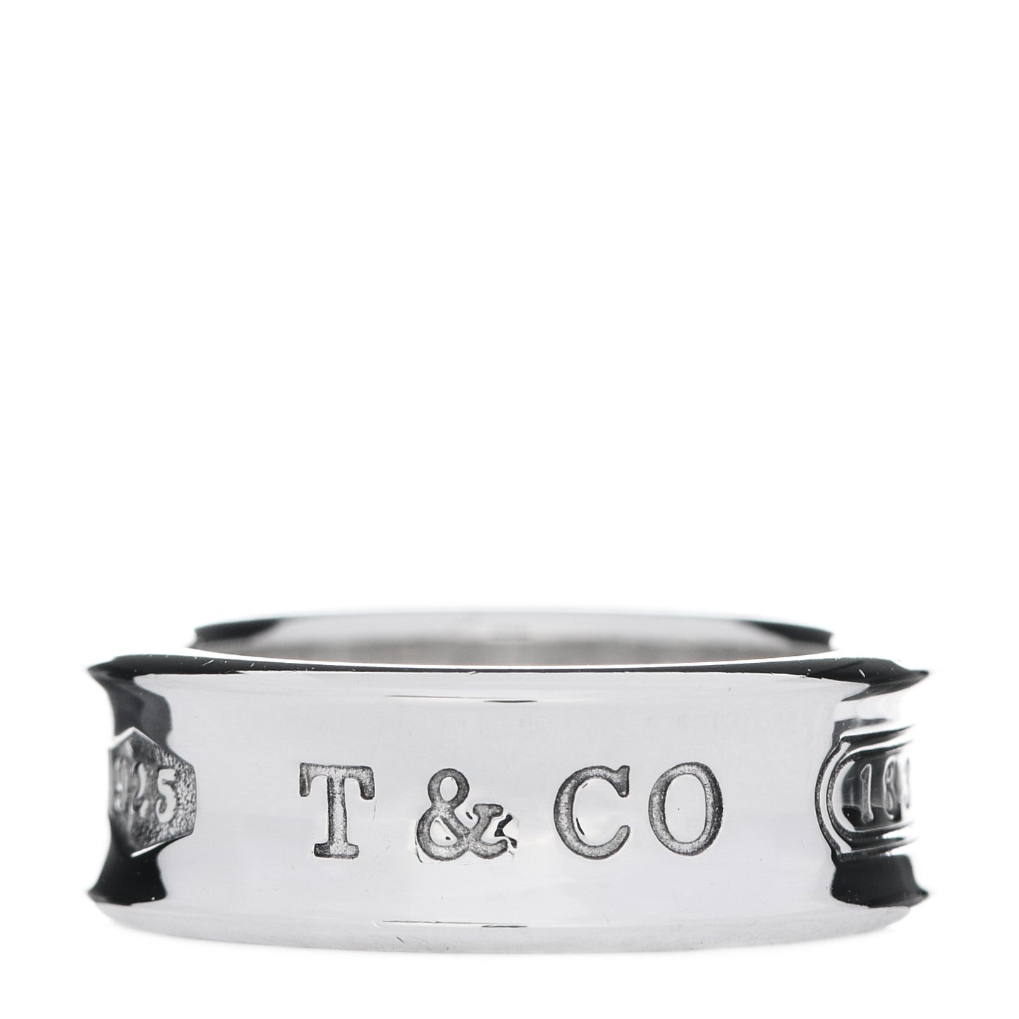 Sterling Silver 1837 Band Ring 53 6.25