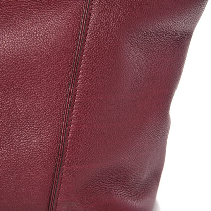 Louis Vuitton Veau Cachemire Ayers Soft Lockit MM Grenat 9 of 9