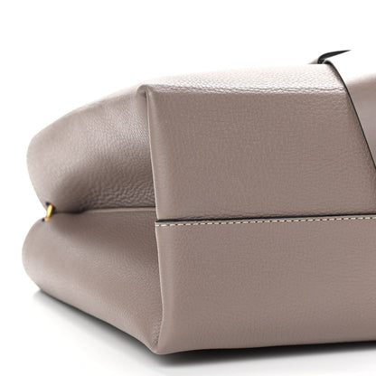 Valentino Garavani Pebbled Calfskin VRing Tote Bag Clay 8 of 10