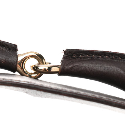 Gucci Guccissima Medium Horsebit Chain Hobo Dark Brown 12 of 12