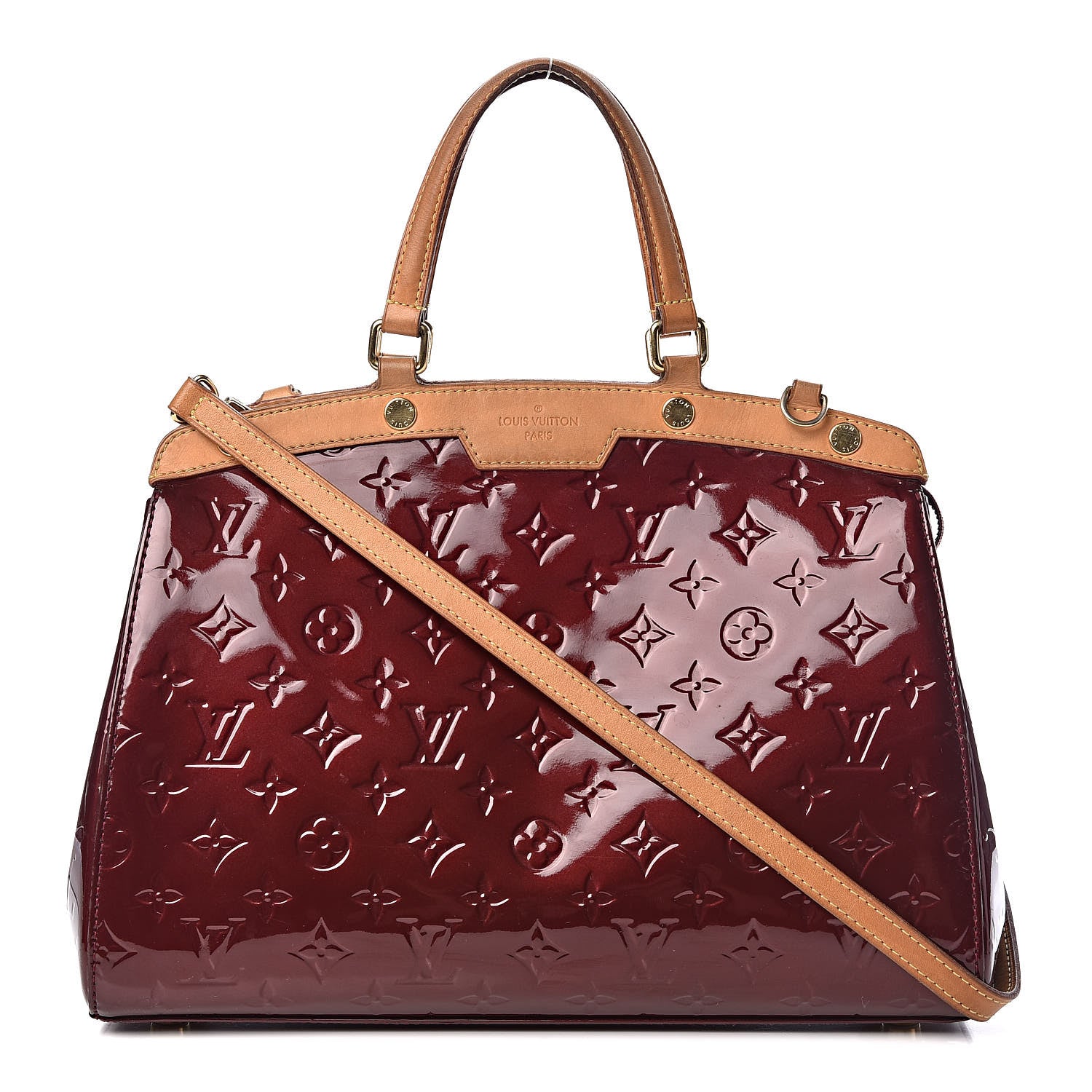 Louis Vuitton Vernis Brea MM Rouge Fauviste 1 of 20