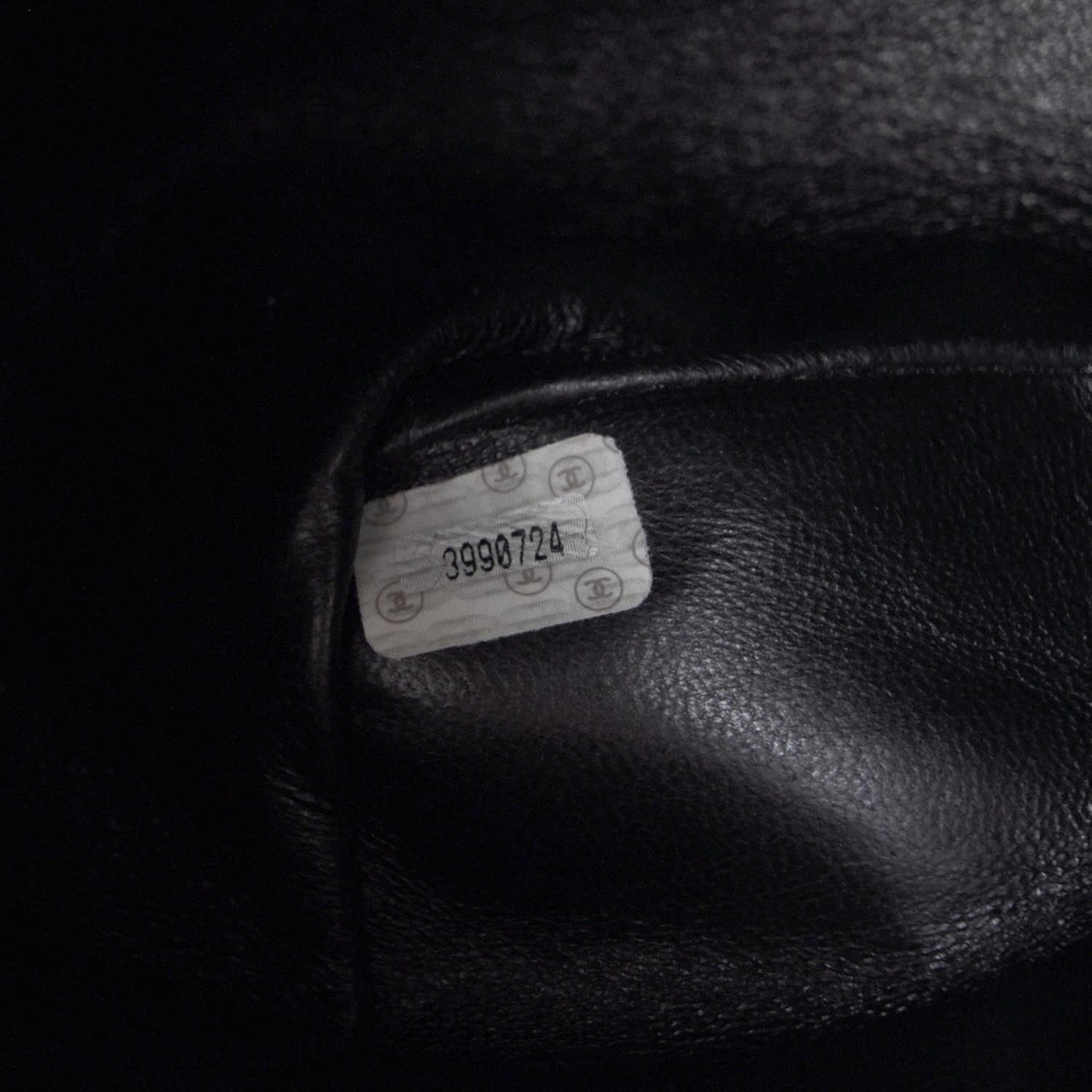 Chanel Lambskin Jumbo Flap Black GHW 10 of 10