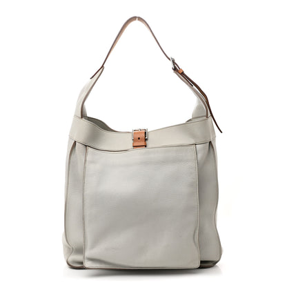 Hermes Taurillon Clemence Marwari GM Gris Perle 1 of 12