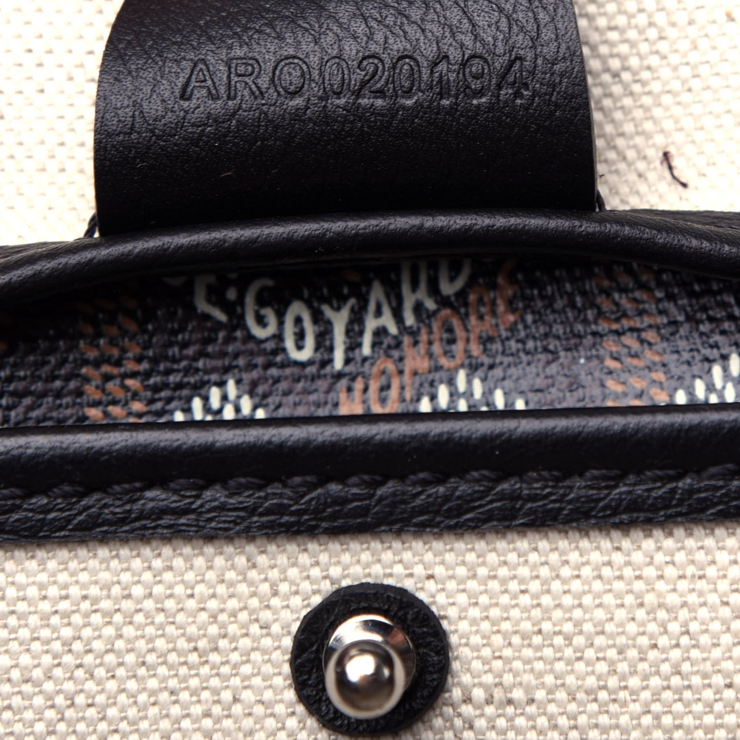 Goyardine Artois MM Black