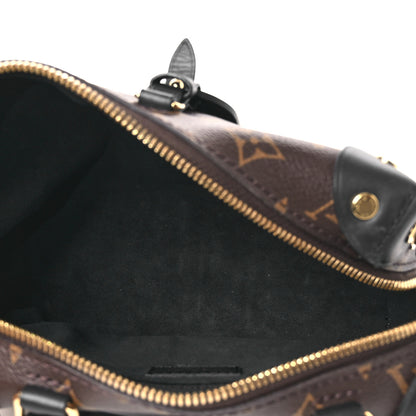 Louis Vuitton Monogram Petite Malle Souple Black 5 of 10