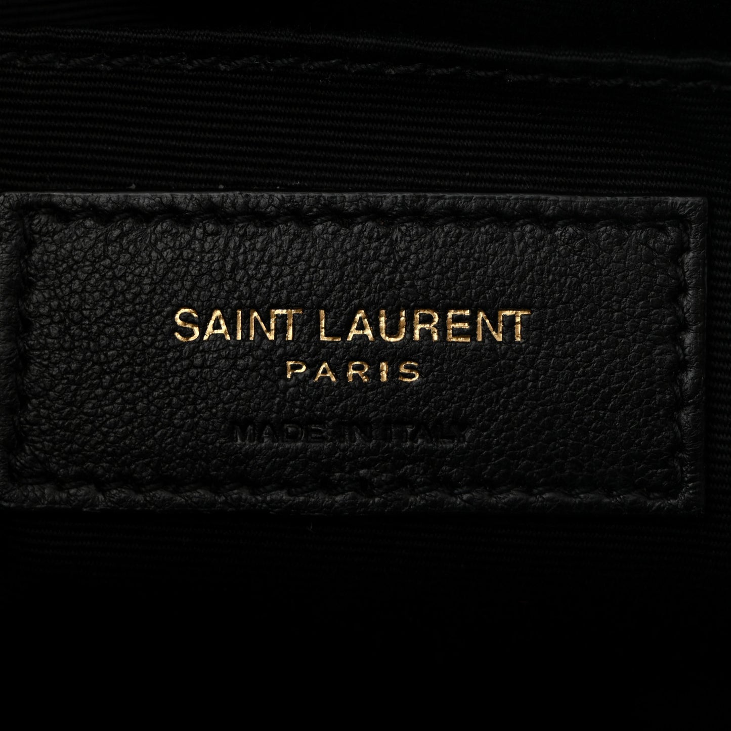 Calfskin Matelasse Monogram Lou Camera Bag Black