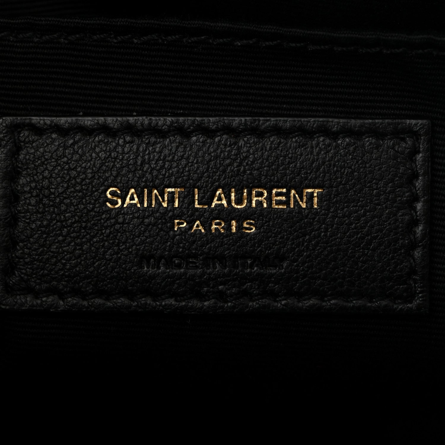 Saint Laurent Calfskin Matelasse Monogram Lou Camera Bag Black 6 of 10