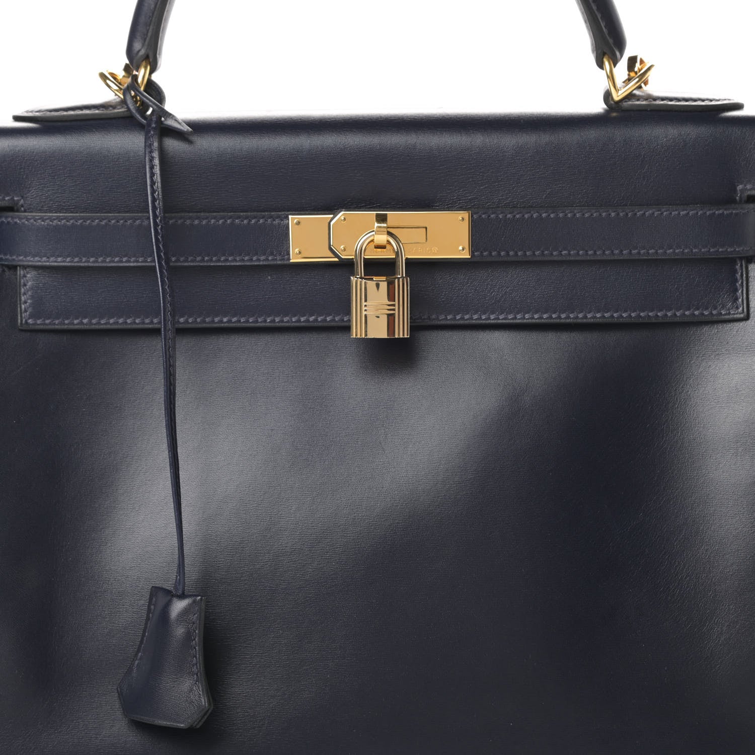 Hermes Box Kelly Retourne 32 Indigo 8 of 14