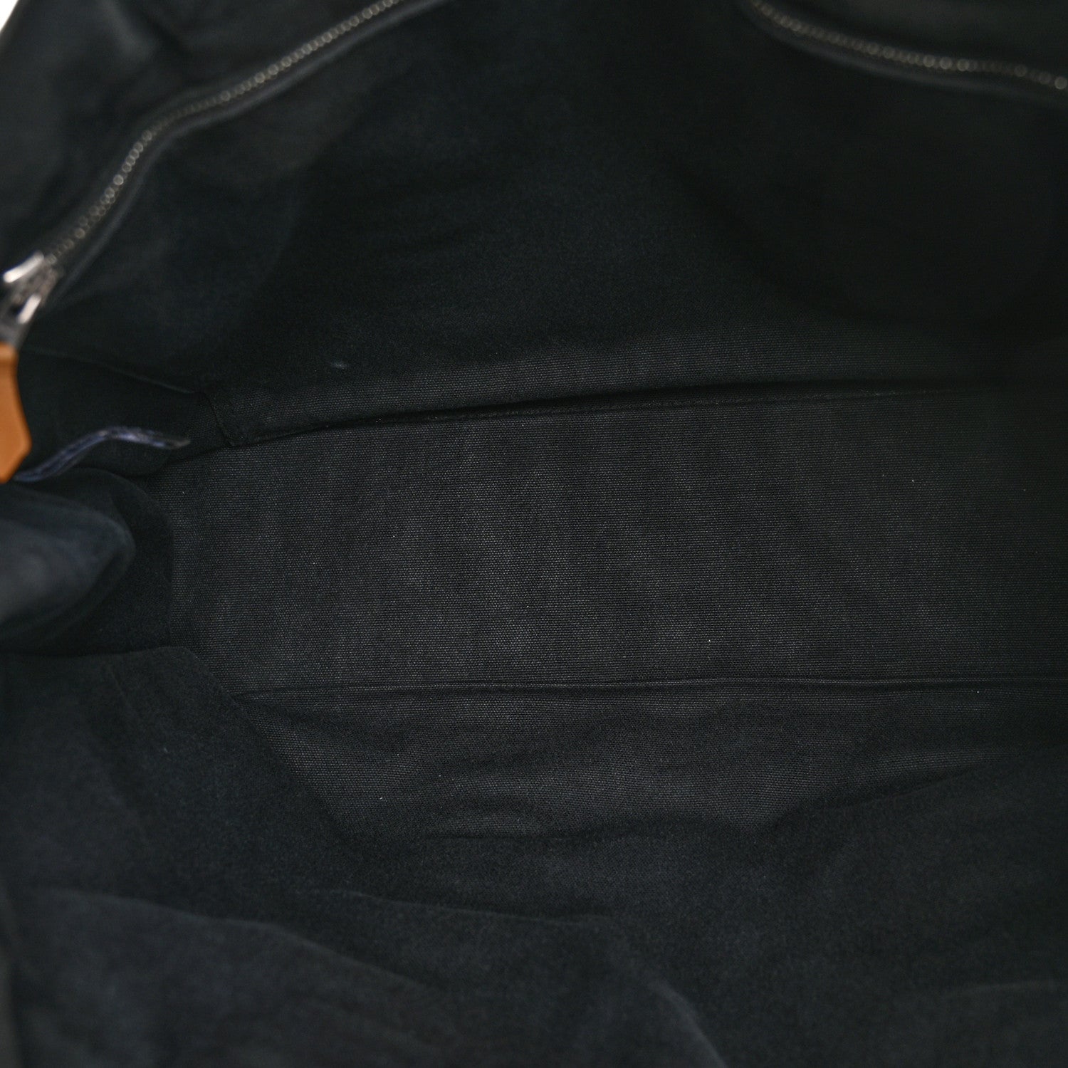Hermes Canvas Herline MM Tote Black 5 of 14