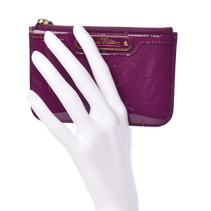 Louis Vuitton Vernis Key Pouch Amethyste 2 of 7