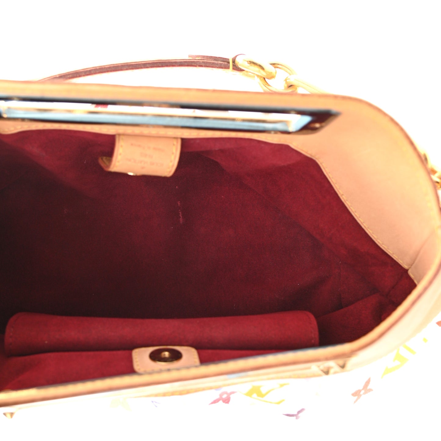 Monogram Multicolor Judy PM White