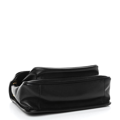 Saint Laurent Lambskin Matelasse Monogram Medium Niki Chain Satchel Black 3 of 4