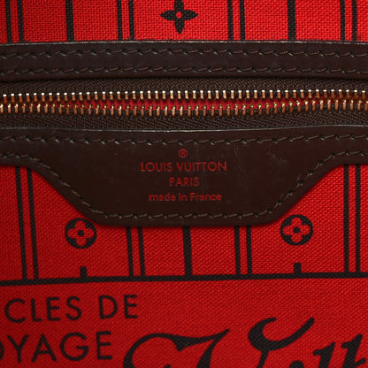 Louis Vuitton Damier Ebene Neverfull MM 6 of 10