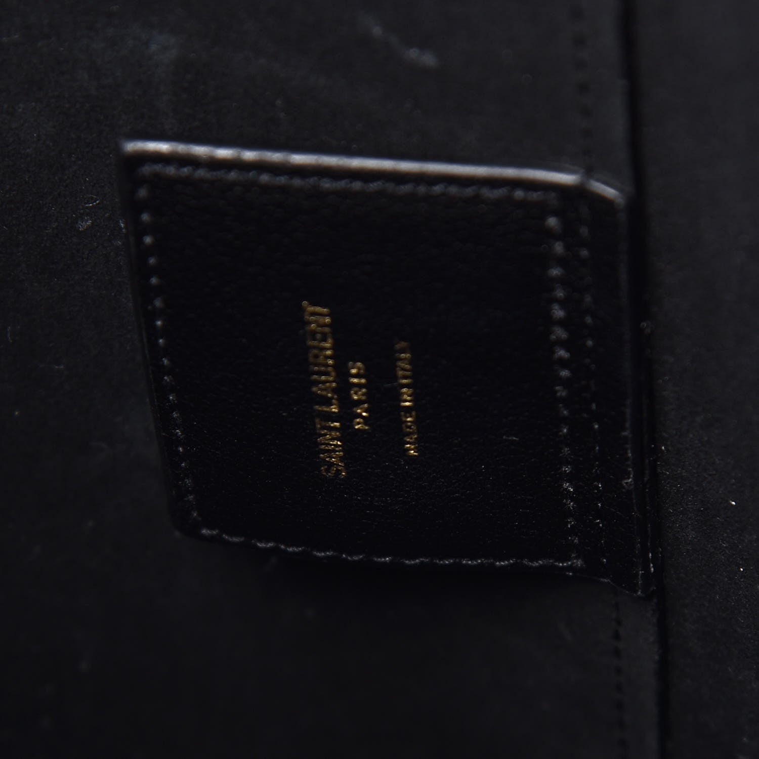 Saint Laurent Calfskin Medium Shopping Tote Black 7 of 10